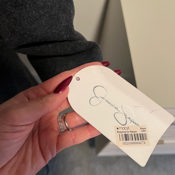 Gray Trench Coat- New with Tags - Picture 3 of 4